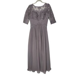 Boutique Maxi Dress Women's Size 4‎ Formal Party Wedding Gown Evening New